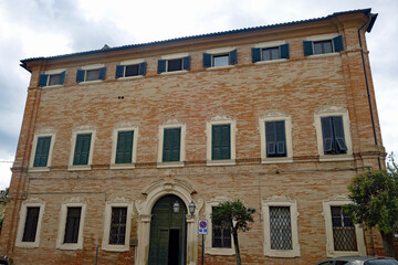 Monte San Vito Haus an der Via Gramski Marken Italien