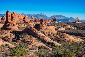 wonderfull scenery of arches national park