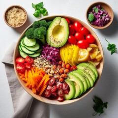 Feast of Colors: Healthy Eating with a Vibrant Buddha Bowl