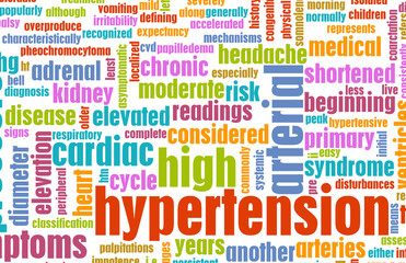 Fototapeta premium High Blood Pressure or Hypertension As a Concept