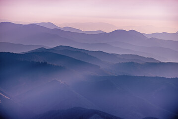 Abstract mountain background