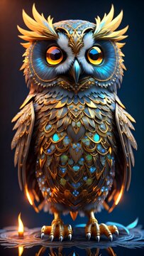 art,owl