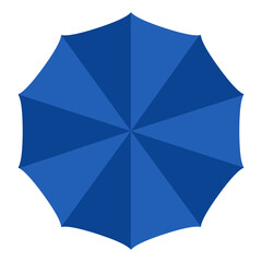 umbrella top view icon © tropicallife