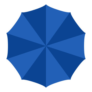 umbrella top view icon