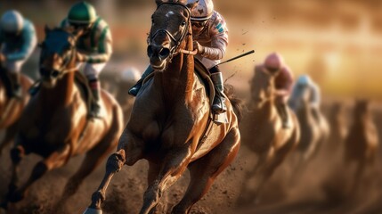Horse racing. Generative AI