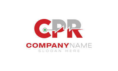 Professional and playful CPR Letter training company Logo Design.