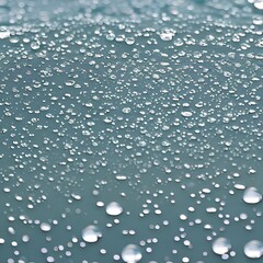 168 Water Droplets: A refreshing and organic background featuring water droplets in soft and pastel colors that create a natural and calming atmosphere1, Generative AI