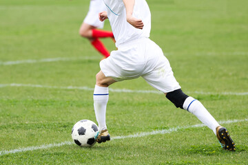 Obraz premium サッカー フットボール