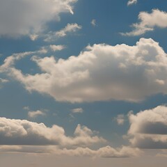 165 Clouds: A dreamy and romantic background featuring clouds in soft and pastel colors that create a magical and whimsical atmosphere1, Generative AI