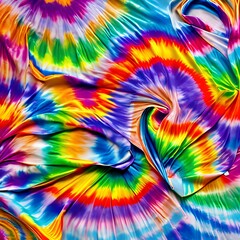 179 Tie-Dye: A fun and playful background featuring tie-dye in bold and vibrant colors that create a retro and hippie vibe1, Generative AI