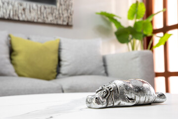 decoraci&oacute;n de hipop&oacute;tamo 