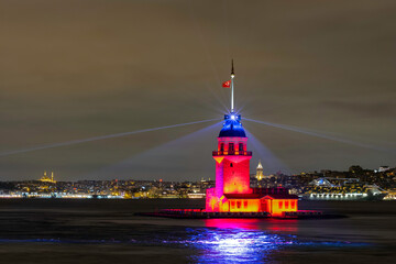 New Maiden's Tower (Yeni Kiz Kulesi), Üsküdar Istanbul, Turkey (Turkiye)