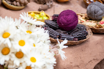 Peruvian wool thats been dyed