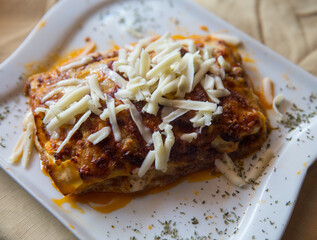 Lasagna made from Scratch