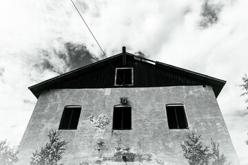 old abandoned house