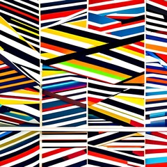 Fototapeta na wymiar 203 Stripes: A dynamic and energetic background featuring stripes in contrasting and vibrant colors that create a bold and edgy look3, Generative AI
