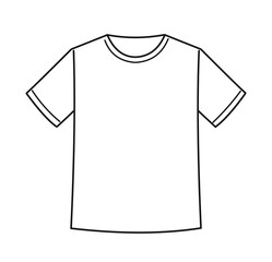 Naklejka premium 白いTシャツ