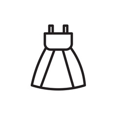 Dress Evening Fashion Outline Icon