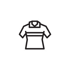 Fashion Garment Shirt Outline Icon