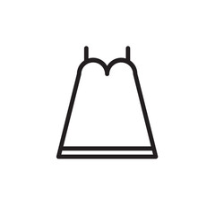 Naklejka premium Fashion Shirt Wear Outline Icon