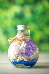 ハーバリウムの画像素材