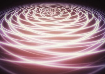 Abstract background with swirling lines of light