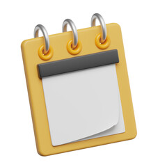 blank desktop calendar