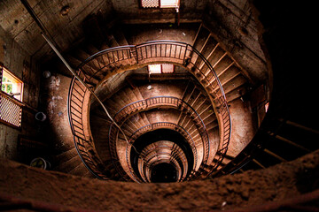 Naklejka premium Mineret Stairs