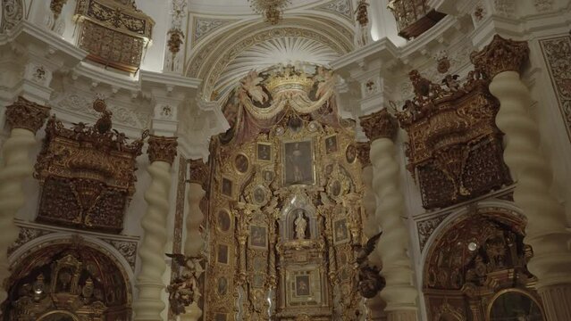 The Church Monumental Ensemble of Saint Louis of the French or Iglesia de San Luis de los Franceses Seville, Spain