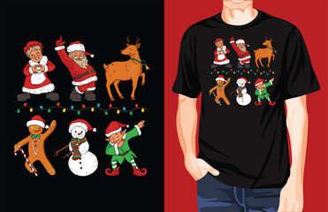 Santa Christmas t-shirt design