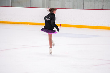 Figure skating practice