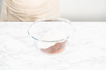 Chocolate ganache cupcake