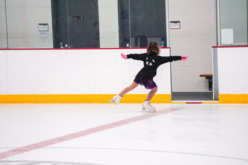 Figure skating practice