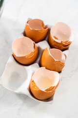 Lemon blueberry bundt cake with powdered sugar dusting