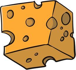 cheese vector graphic