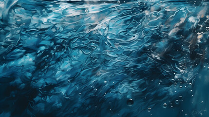 Fototapeta na wymiar water pattern with splash and bright light ai generative