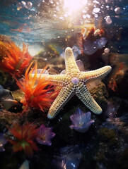 Starfish coral