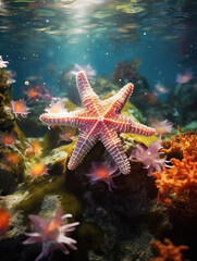 Starfish coral