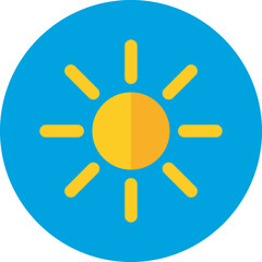 sun icon illustration