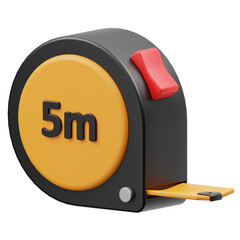 The Tape Measure Tools 3D Icon