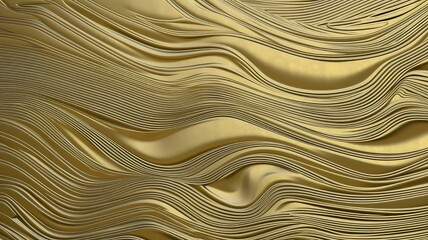 abstract background of gold metal. Generative AI