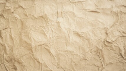 wrinkled paper background. Generative AI