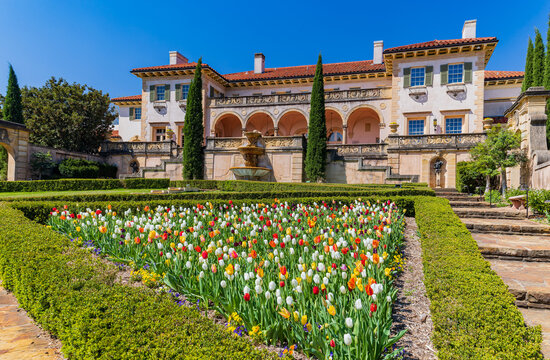 Beautiful landscape in the Philbrook Museum of Art