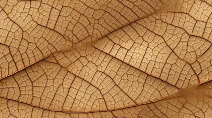 seamless close-up of a detailed leaf vein intricate and natura background texture, tile, 8K, generative ai