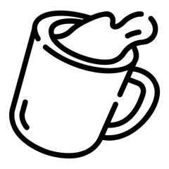 cup Line Icon