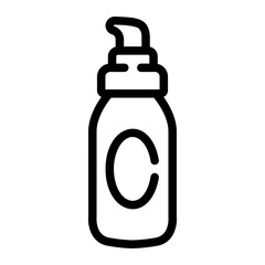 sanitizer Line Icon