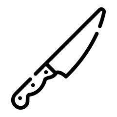 knife Line Icon