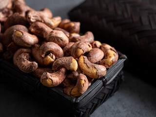 Roasted Cashew Nuts, Traditional Wrapped Gift	