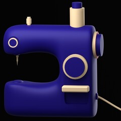 3d icon sewing machine