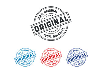 Vector original seal stamp vector